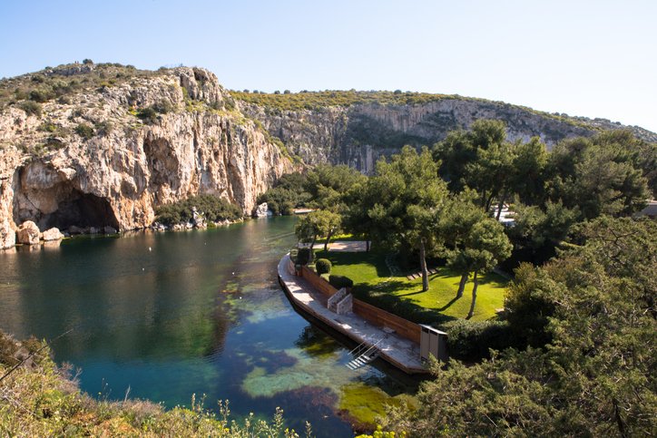 Λίμνη Βουλιαγμένης Καφετέρια