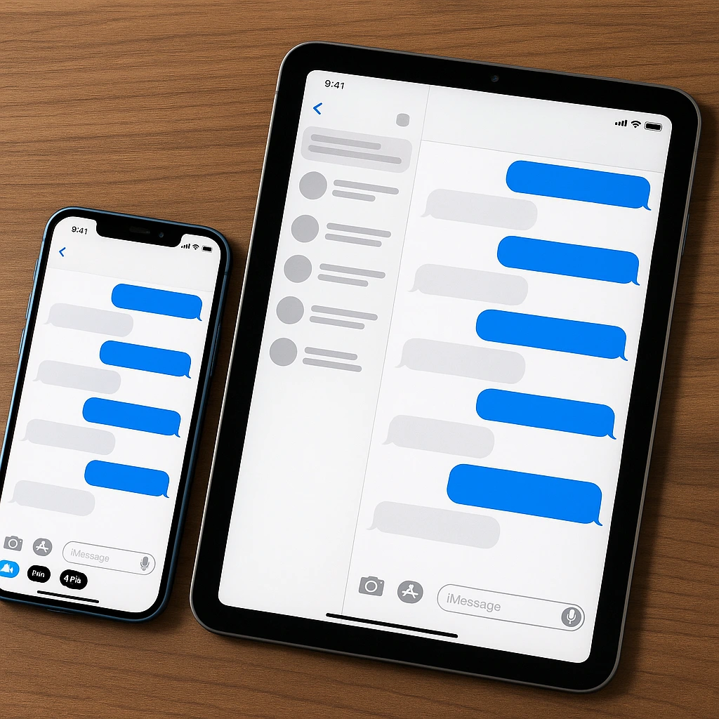 Πώς να συγχρονίσεις τα μηνύματα από το iPhone στο iPad